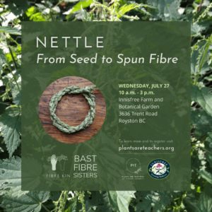 Nettle: From Seed to Spun Fibre (SOLD OUT)